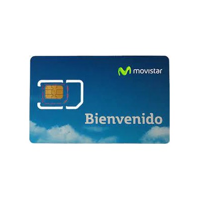 Tarjeta Prepago Movistar 10€